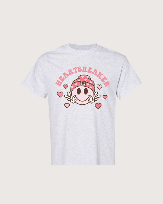 Heartbreaker Pink Valentines Tee