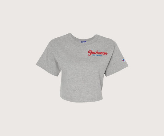 School Embroidered Custom Tee - Heather