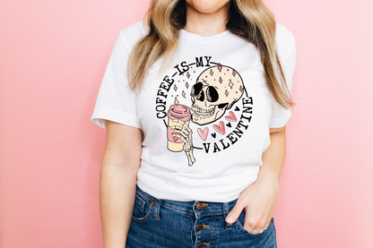 Coffee is my Valentine Graphic Tee