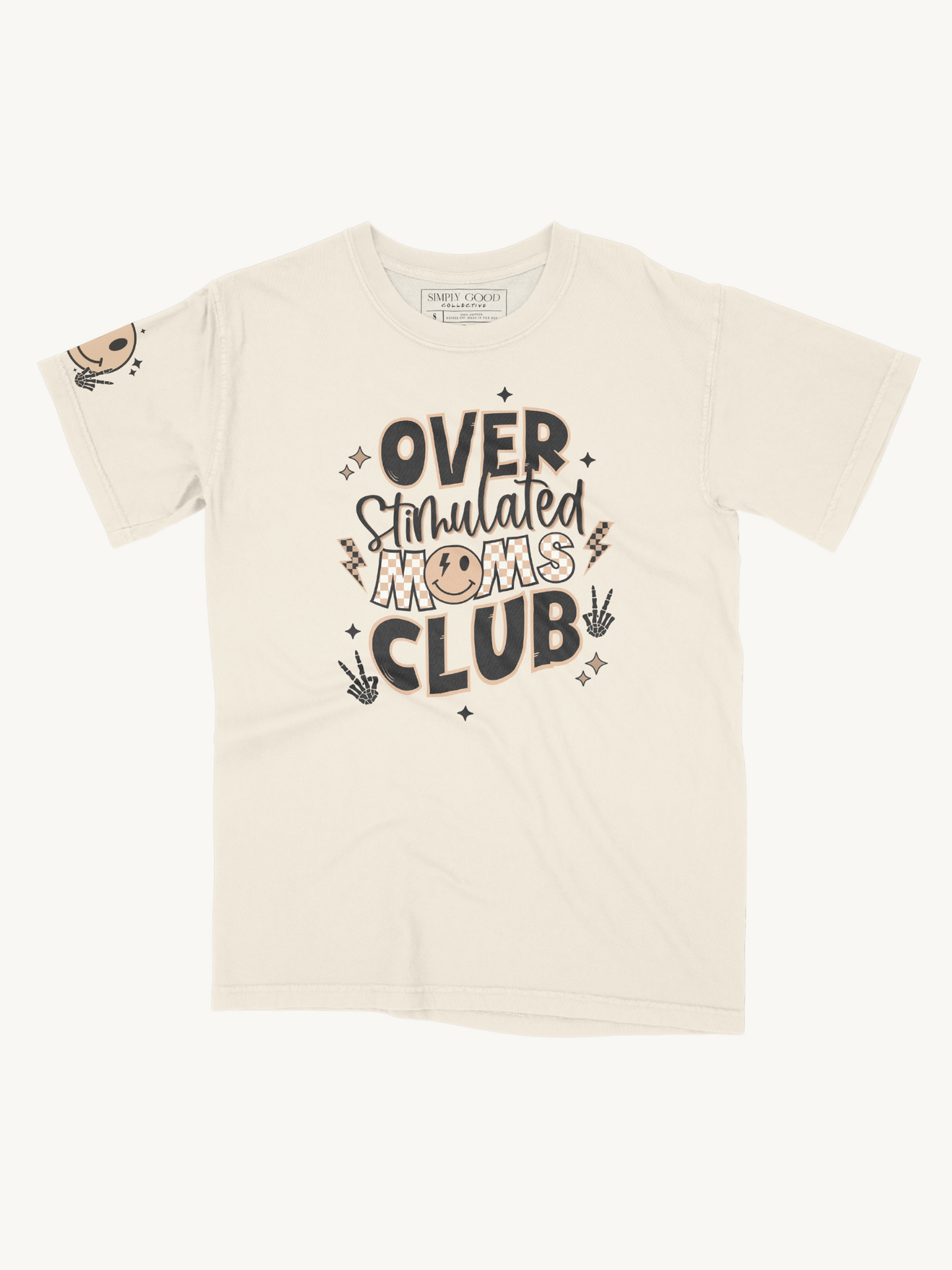 Overstimulated Moms Club Tee