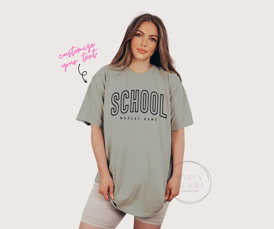 School Custom Tee