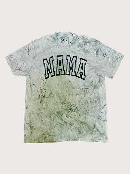 Mama Grunge Tee - Emerald Blast