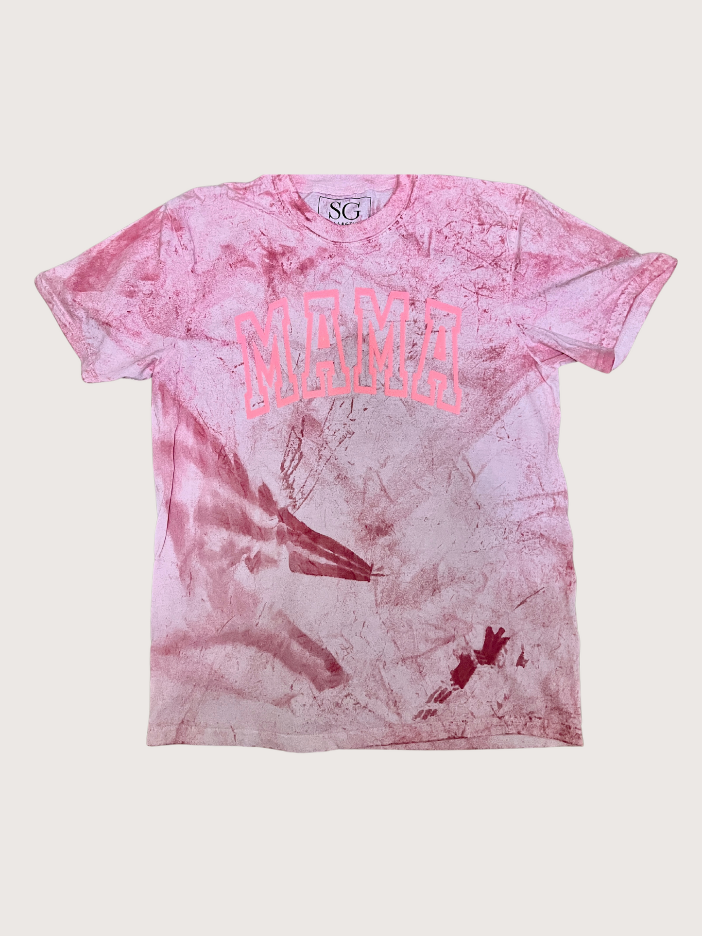 Mama Grunge Tee - Pink Punch