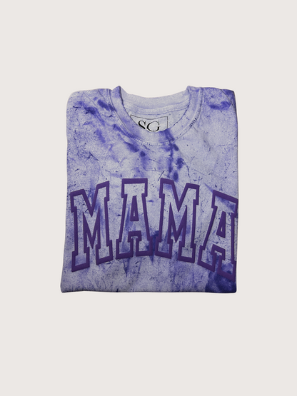 Mama Grunge Tee - Violet Storm