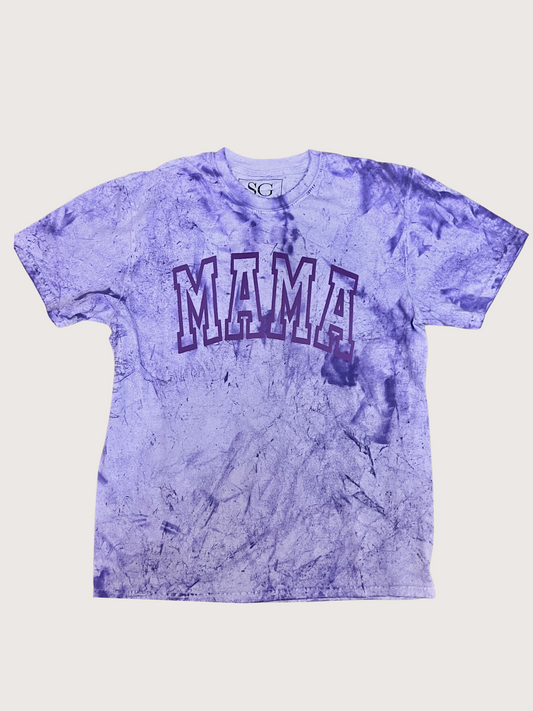 Mama Grunge Tee - Violet Storm